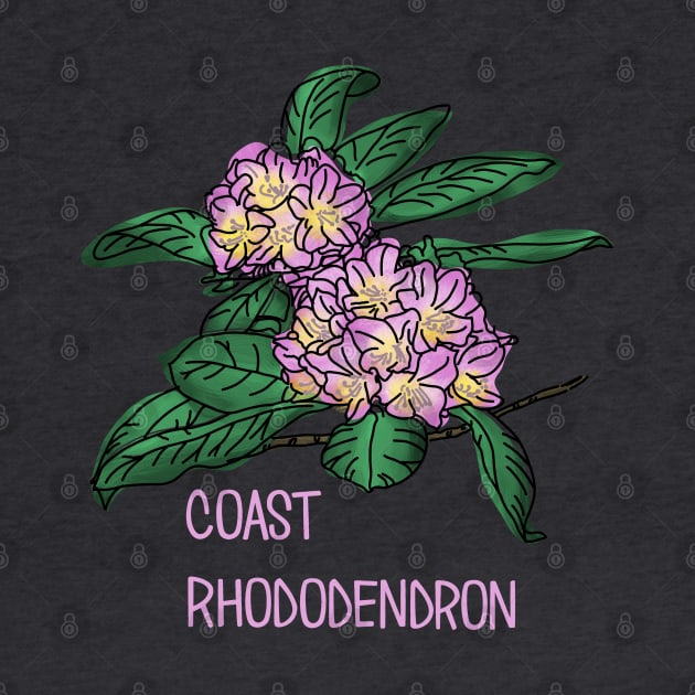 Coast Rhododendron by Slightly Unhinged